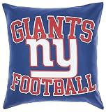 FOCO NFL 2 Pack Throw Pillow Cover 18 x 18, New York Giants
