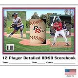 Big Red Detailed Baseball/Softball Scorebook