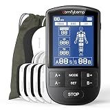 Comfytemp 3-in-1 TENS Unit Muscle Stimulator for Pain Relief, Rechargeable