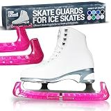 Kami-So Ice Skate Guards | Ice Protector for Blades | Hockey Skate Blade Covers | Figure Covers | Hard Guards & Blade Soakers | Women and Mens Skating Accessories| Gel Pink
