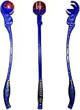 Side Arm Ball Thrower for Cricket - Cricket Side Arm Ball Thrower Stick for Speed, Practice, & Training - Ball Thrower for Kids Cricket & Softball, Tennis Ball Thrower for Cricket Practice (Blue)