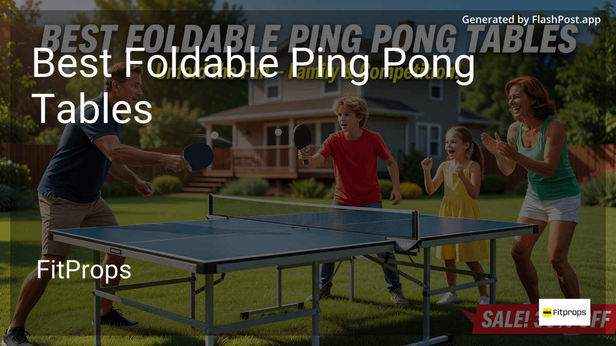 7 Best Foldable Ping Pong Tables In June 2026 F6049d8275 