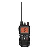 Cobra BlueBound 350 VHF Handheld Marine Radio, Black – 6-Watt, Floats