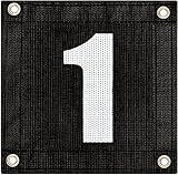 Court Numbers for Tennis or Pickleball, Numbers 1-24, Hang on Fence or Net
