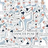 50Pcs Yoga Pose Stickers, Waterproof Vinyl Decals for Water Bottle Laptop Suitcase Scrapbook Skateboard Journal Diary, Wellness Fitness Stickers for Teens Adults Kids DIY Decor Party Favors Gifts