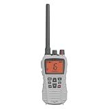 Cobra BlueBound 350 VHF Handheld Marine Radio - White, 6-Watt, Floats