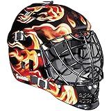 Franklin Sports Youth Hockey Goalie Masks -Street Hockey Goalie Mask for Kids - GFM1500 - Perfect for Street and Indoor Hockey - Inferno
