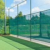 Vermont Tennis Court Wind Screen & Privacy Screen Windscreen | 6’ x 60 or 6’ x 40’ Tennis Court Shade Cover – Green, Navy or Black [Optional Logo] (Without Logo, Green, 40ft x 6ft)
