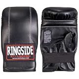 Ringside Econo Boxing Bag Gloves for Heavy Bag & Mitts, Standard, Black