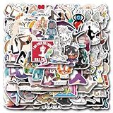 Yoga Pose Stickers, 110PCs Pack - Ashtanga Hatha Vinyasa Vinyl Decals for Laptop, Hydro Flask, Water Bottle & Party Supplies Gifts