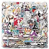 Yoga Pose Stickers, 110PCs Pack - Ashtanga Hatha Vinyasa Vinyl Decals for Laptop, Hydro Flask, Water Bottle & Party Supplies Gifts