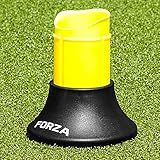 FORZA Telescopic Rugby Kicking Tee (Black & Yellow) (Extends to 2in High) – Improve Your Placekicker’s Aim & Accuracy [Net World Sports]