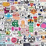 CKXTYNG 200PCS Motivational Gym Stickers, Workout and Fitness Sticker Pack