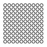 CyeeLife 100pcs Dart Rubber o Rings-Antiskid washers for Aluminum Shaft Accessories