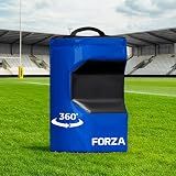 FORZA 360 Hit Rugby Tackle Bag - Rugby Tackle Pad & Contact Shield for Safer Training, Closed Cell Foam, Weatherproof PVC, Multiple Sizes & Colors (Blue, Contact Shield)