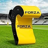 FORZA Rugby Ruck & Roll Pads – Junior/Senior Sizes | Rugby Training Equipment for Clearing/Ball Presentation/Counter Rucking | C-Shape Rugby Tackle Bags (Senior)