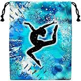 LULYKINI Gymnastics Drawstring Grip Bags Shoe Bag Waterproof Gym Drawstring Storage Pouch For Sports Party Favors
