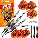 Viper by GLD Products The Freak Soft Tip Darts, Extended Band, 18 Grams,Black,20-1003-18