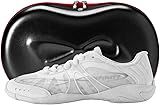 Nfinity Vengeance White Cheer Shoes for Women – High-Performance Indoor Gym Sneakers for Cheerleading, Dance, and Sports Training – Lightweight and Durable for Competition