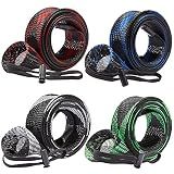 Bassdash Casting Spinning Fishing Rod Sleeves Protective Rod Socks for Fishing Poles Up to 7-1/2ft