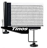 Tinos Professional Table Tennis Net fits 1.8" Maximum Table Thickness | Screw Clamp Ping Pong net & Post Set | Height and Tension adjustments
