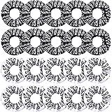 WILLBOND 20 Pcs Sport Hair Scrunchies Gifts Sports Scrunchy Elastic Silk Satin Scrunchies Hairband Ponytail Holder for Women Player Team Accessories(Cheer)