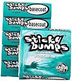 Sticky Bumps Basecoat Original - 6 Pack | Long-Lasting Surfboard Wax | Great Bump Building for Surfing | Non-Toxic, Nature-Safe | for Surfboard surf Wax All Water temperatures.
