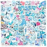 115PCS Ice Skating Stickers, Ice Skating Party Favors Birthday Party Decorations Vinyl Waterproof Stickers for Water Bottle Laptop Luggage Helmet