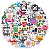 SigyoJeom 200PCS Gym Stickers, Fitness Vinyl Decals