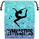 LULYKINI Gymnastics Drawstring Grip Bags Small Drawstring Bag Waterproof Gym Storage Pouch For Holding Gymnastics Grips
