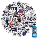 104Pcs Football Rugby Stickers for Water Bottle, Giant Rugby Decal Decoration Sticker for Boys，,Waterproof Decals for Laptop，Phone Case，Car，Guitar，Bumper，Skateboard，Gifts for Kids Adults Teens
