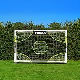FORZA Professional Soccer Target Sheets | Soccer Target Nets with Scoring Zones for Improving Shooting Accuracy [4 Styles, 10 Size Options] (Academy, 6ft x 4ft)