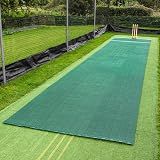 FORTRESS Instant Cricket Pitch Matting - 6X Lengths | Ideal for Backyard Practice & Matches | Easy Set Up - No Installation | Durable Indoor/Outdoor Roll Mat (Mat + Trolley, 13ft (Backyard)