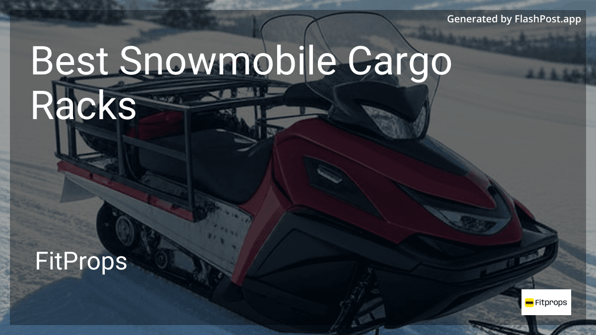 Snowmobile Utility Racks 10 Best Snowmobile Cargo Racks in July 2026