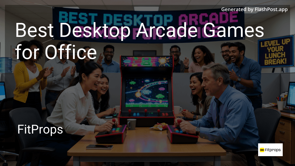 9 Best Desktop Arcade Games for Office in July 2026
