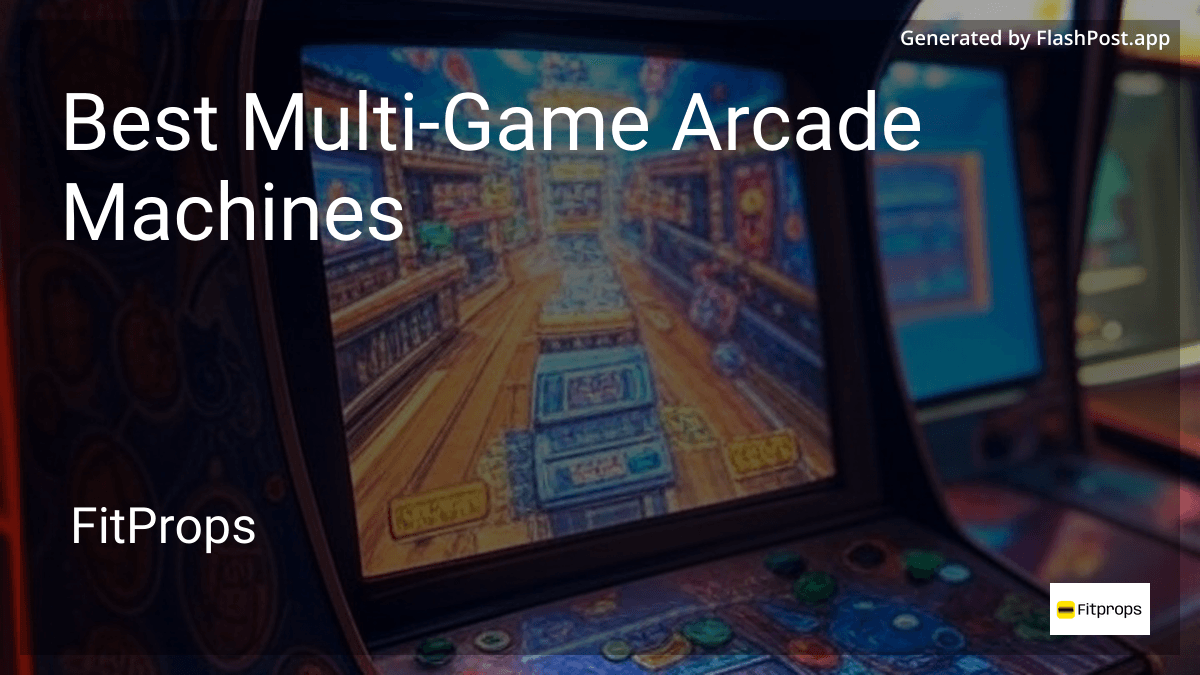 7 Best Multi-Game Arcade Machines in July 2026