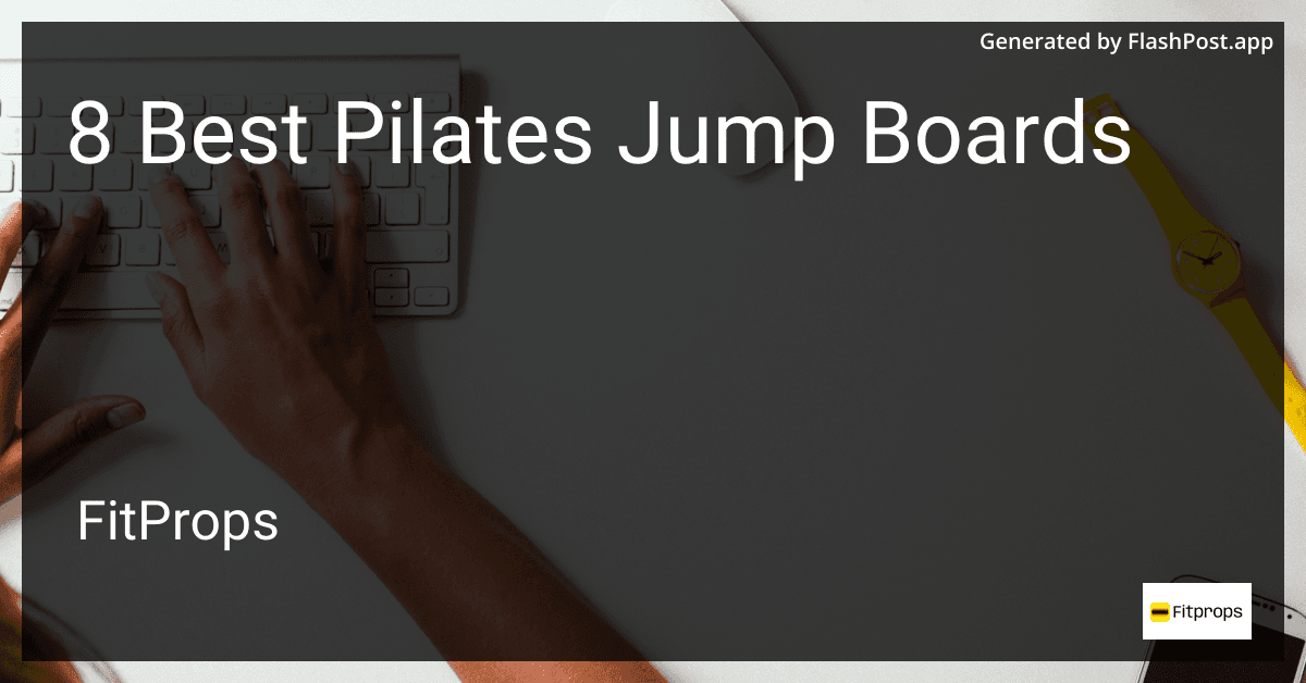 8 Best Pilates Jump Boards in 2025 image